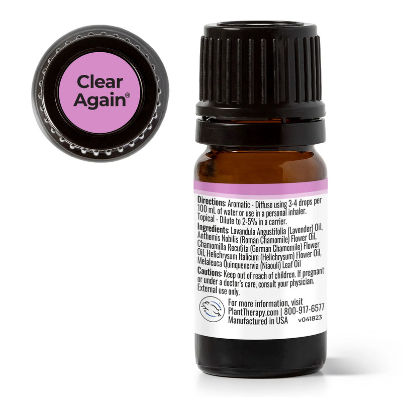 Fara alergii - Clear again - Blend uleiuri esentiale