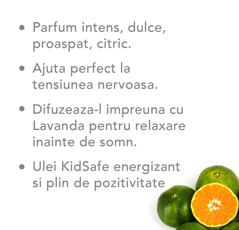 Mandarina Verde - Organic Green Mandarin - Ulei esential Organic