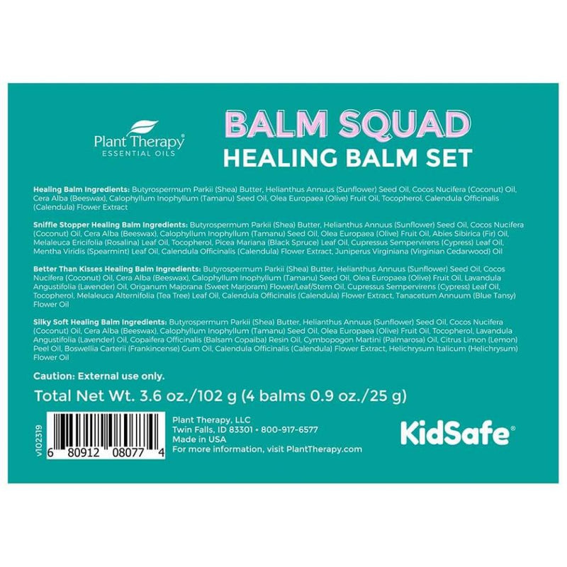 Balsamuri Organice Protectoare Set - Organic Healing Balm Squad